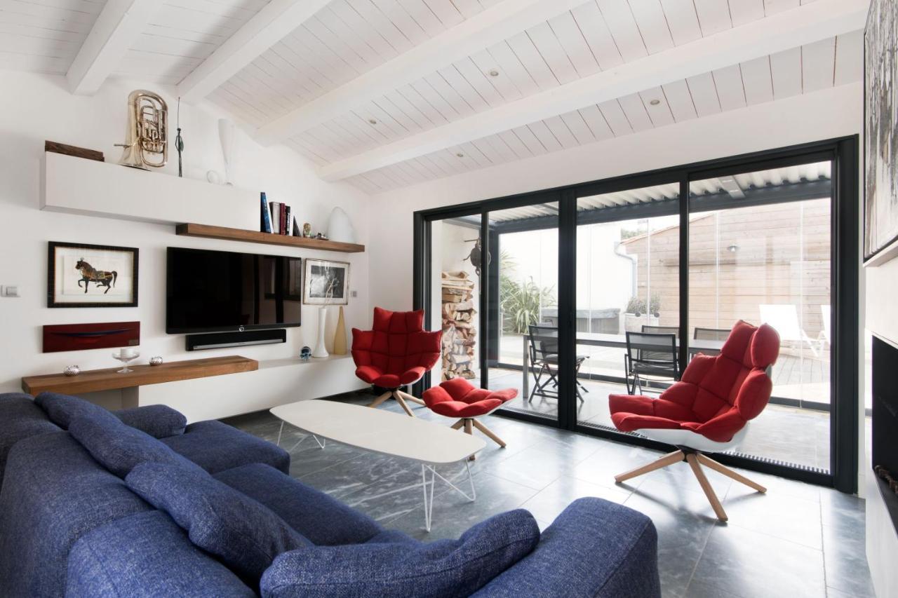 Maison Le Clos Neraud Avec Piscine Et Spa Saint-Martin-de-Ré Exteriör bild